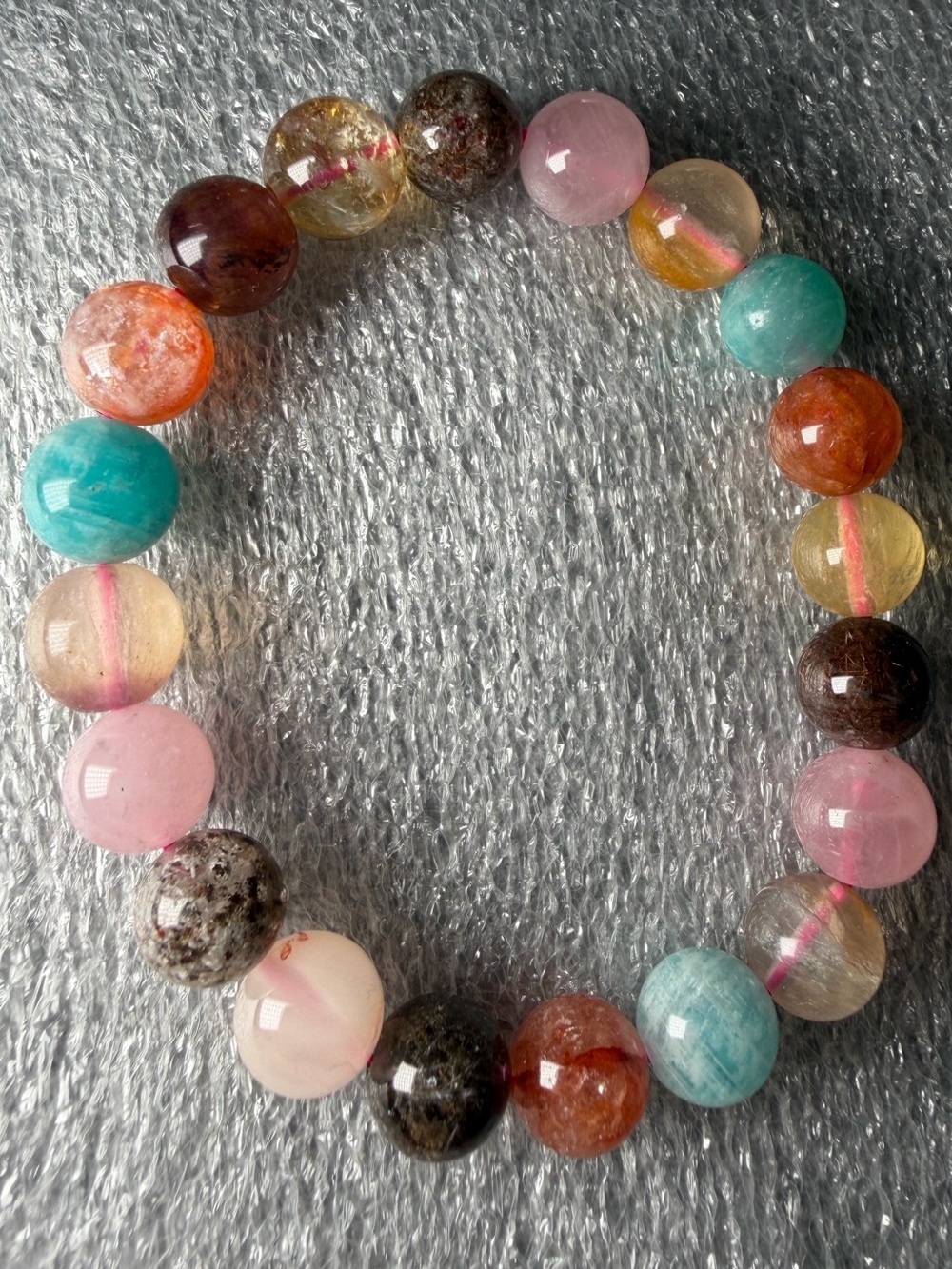 Gorgeous 10MM Duoboa Natural Crystal Bracelet